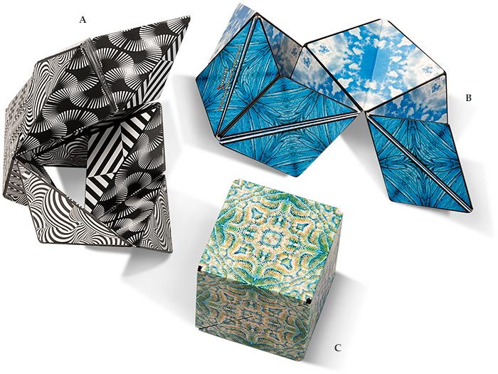 Magnetic Puzzle Cubes Black & White