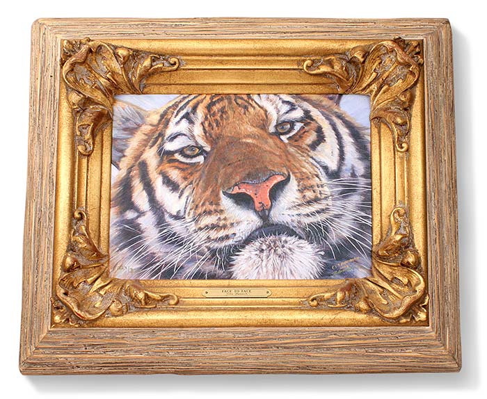 BANOVICH - FACE TO FACE - FRAMED GICLEE ON CANVAS - LIMITED TO 350 SIGNED & NUMBERED - CERTIFICATE O