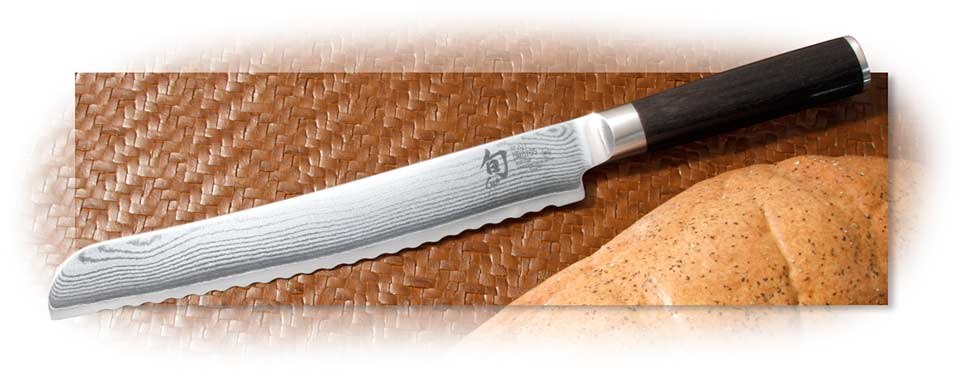 KAI Shun Classic 9” Serrated Multi Purpose Slicing Knife