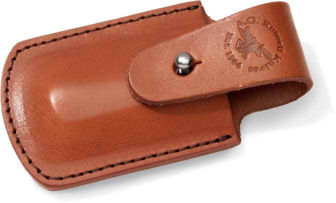 A.G. Russell Leather Pouch for the Sowbelly Trapper