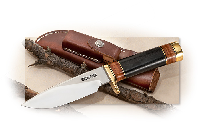 Randall® Model 25 with Black Micarta® and Leather