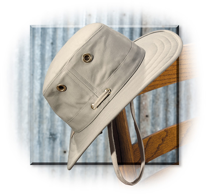 Tilley Cotton Duck Hat - extremely durable Tilley hat. Floats.