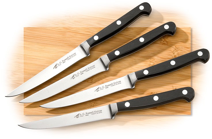 A. G. Russell Forged Steak Knives Set of 4