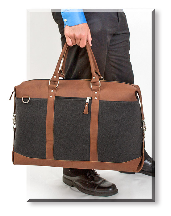 wool briefcase