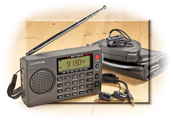 C.Crane CC Skywave SSB vs SSB 2 Shortwave Portable Radio 