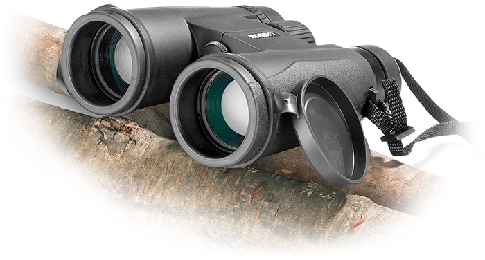 CARSON OPTICAL FULL SIZE BINOCULAR - 10X42MM - ALL BLACK - FIELD OF VIEW 288' AT 1,000 YARDS