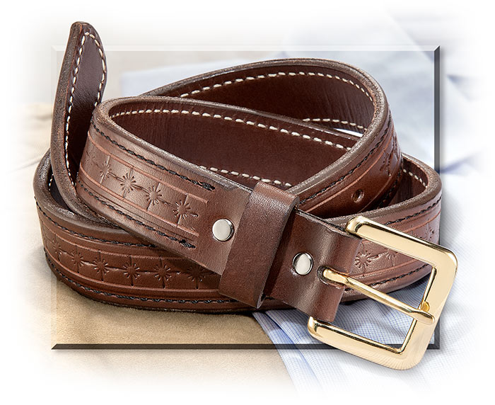 Mule Brand Handmade Leather Belt size 36