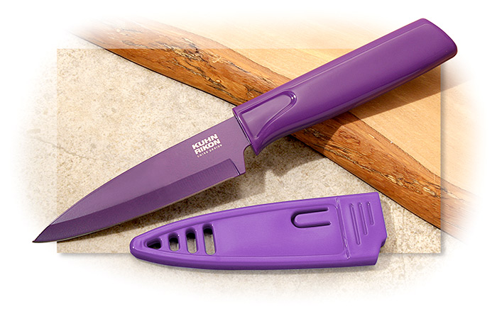 Kuhn Rikon Nonstick Paring Knife Purple