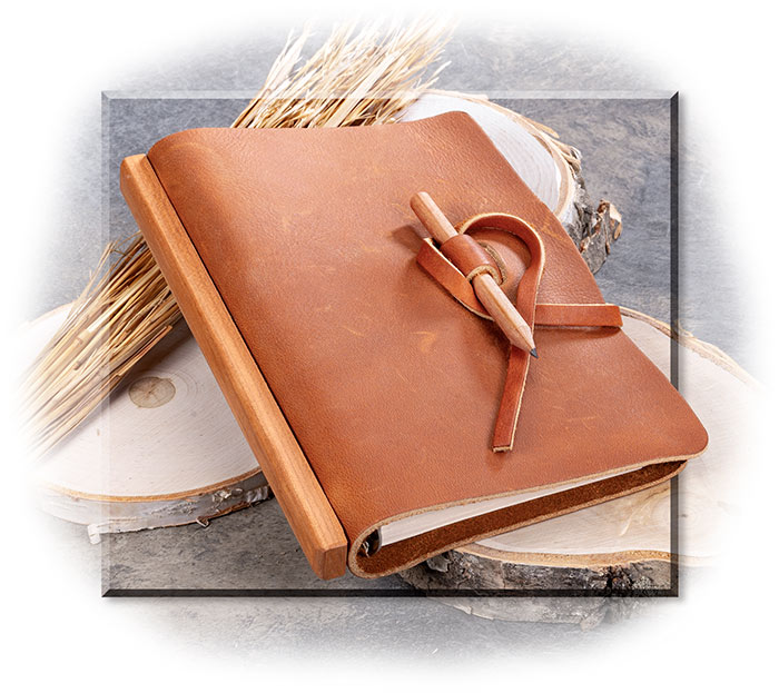Loose Leaf Leather Journal