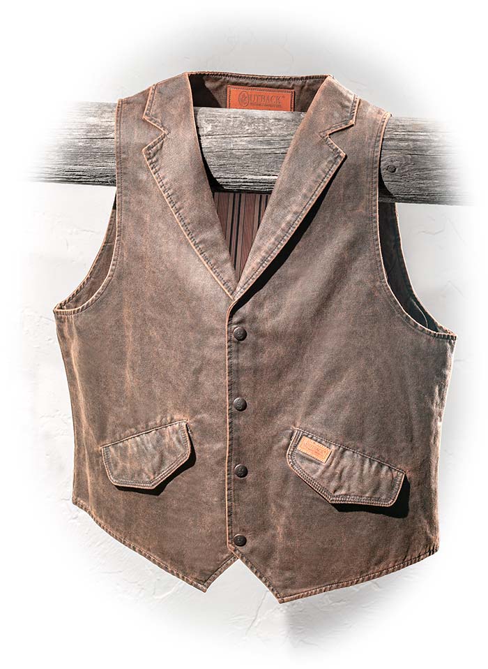 Concealed Carry Canvas Trail Vest