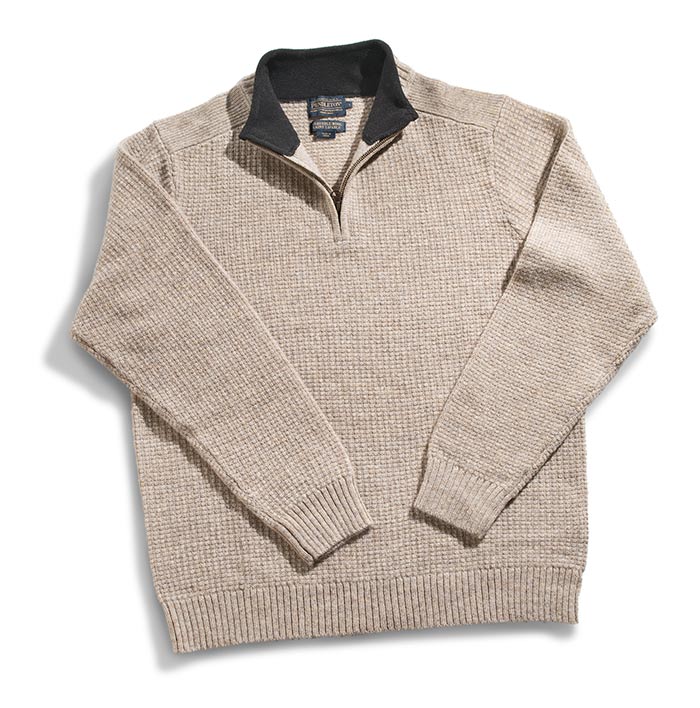 Pendleton Men's Shetland Quarter-Zip Sweater