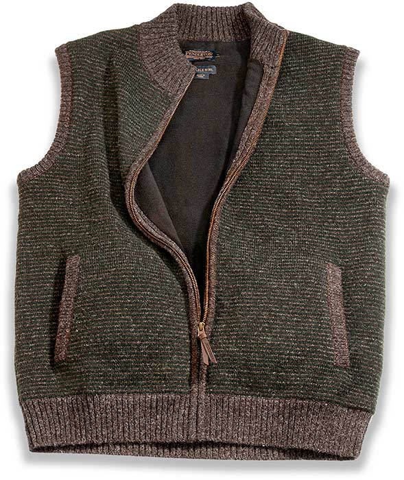 Pendleton Full Zip Wool Vest