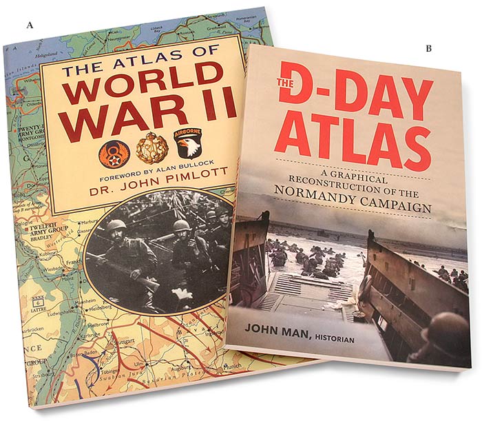 ATLAS OF WORLD WAR II - SOFTCOVER BOOK