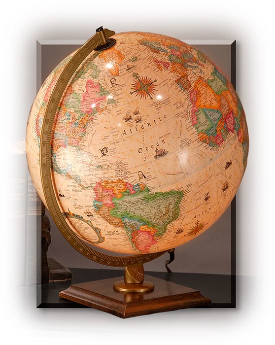 Tabletop School Room Globe