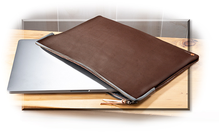 Leather Laptop or Document Sleeve
