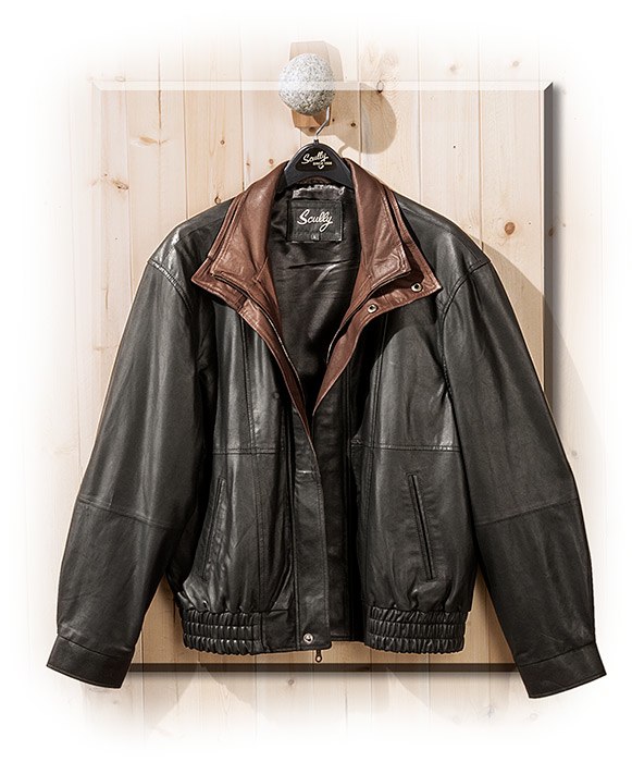 KingSize Men's Big & Tall Microsuede Bomber Jacket Leather Jacket