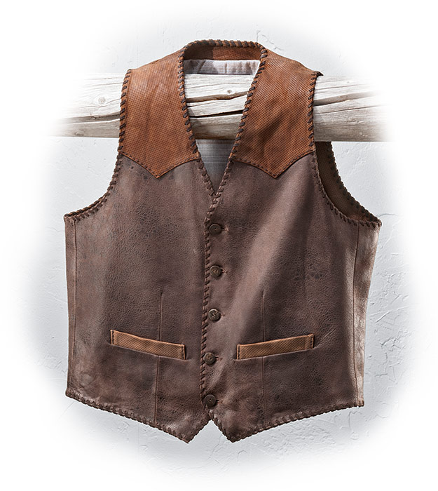 Scully Vintage Lambskin Vest Size 36 Special Order