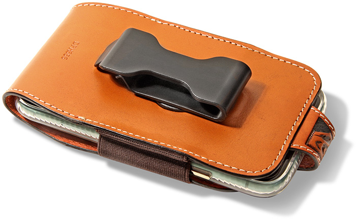 Tooled Leather Phone Holster