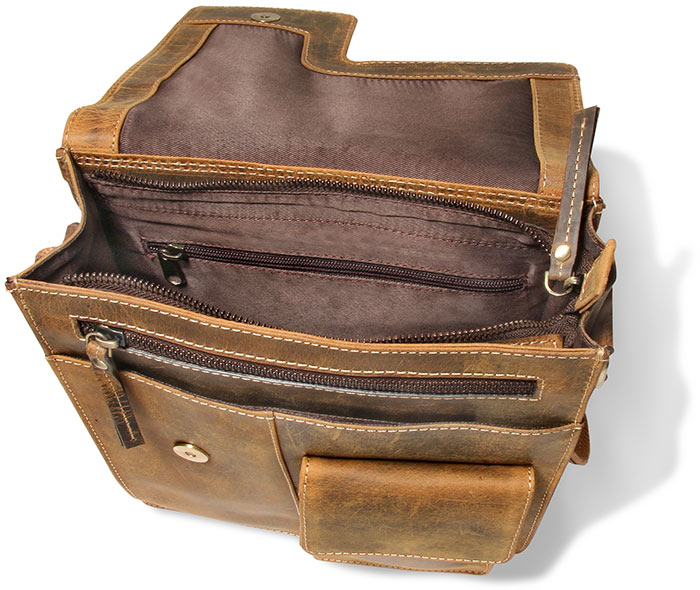 Rugged Water Buffalo Travel Bag | Russell's For Men