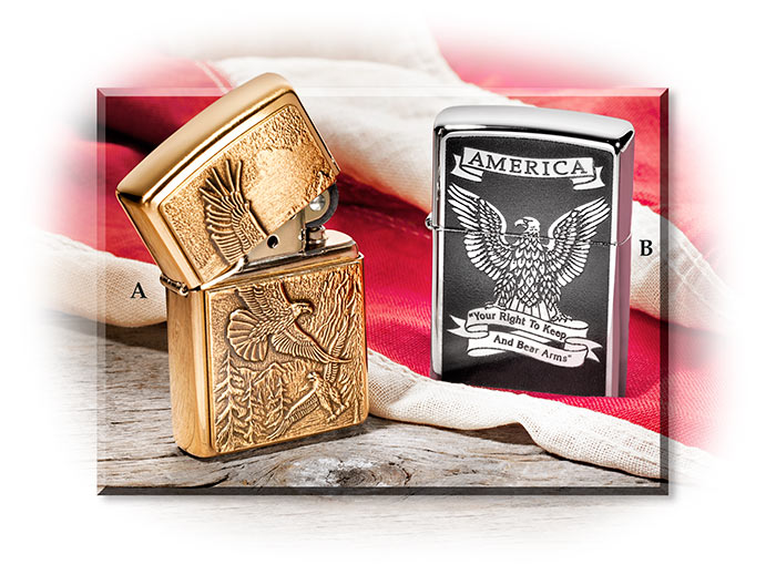 Zippo Brass Eagle Lighter